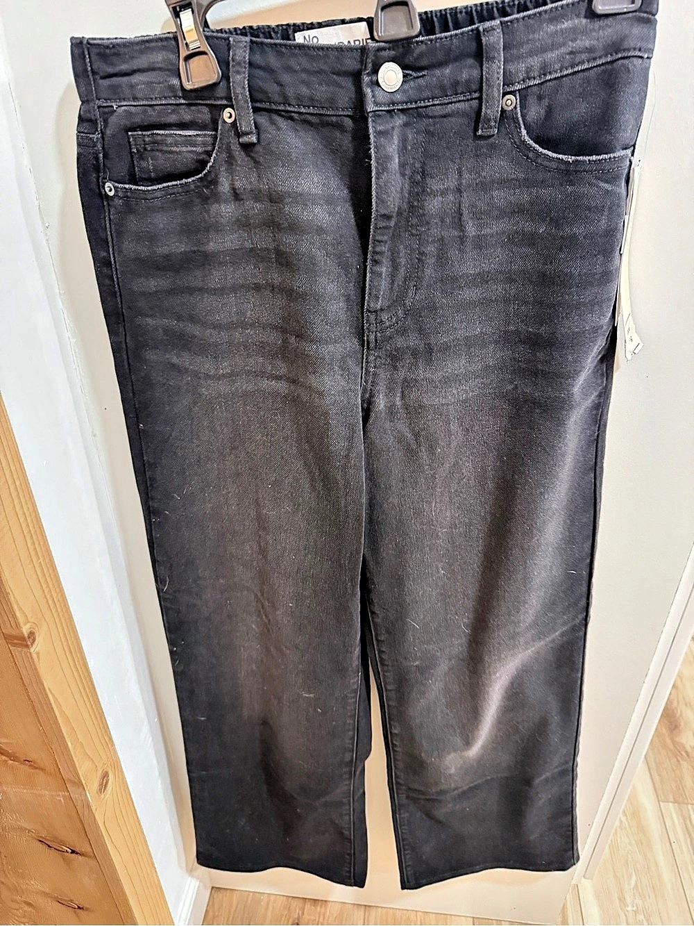 No Boundaries women’s Size Small Black Jeans nwt wide leg